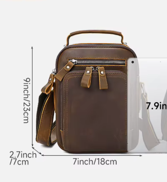 Kifaru Leather Heritage Crossbody Bag