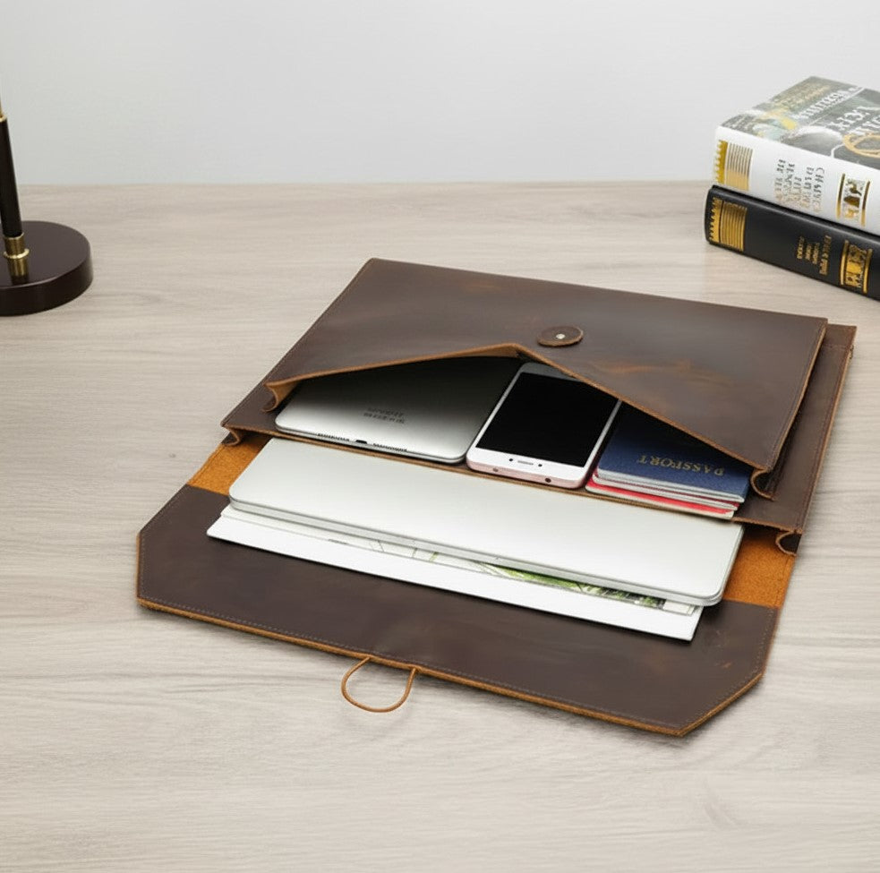Kifaru Leather Commander Sleeve Bag