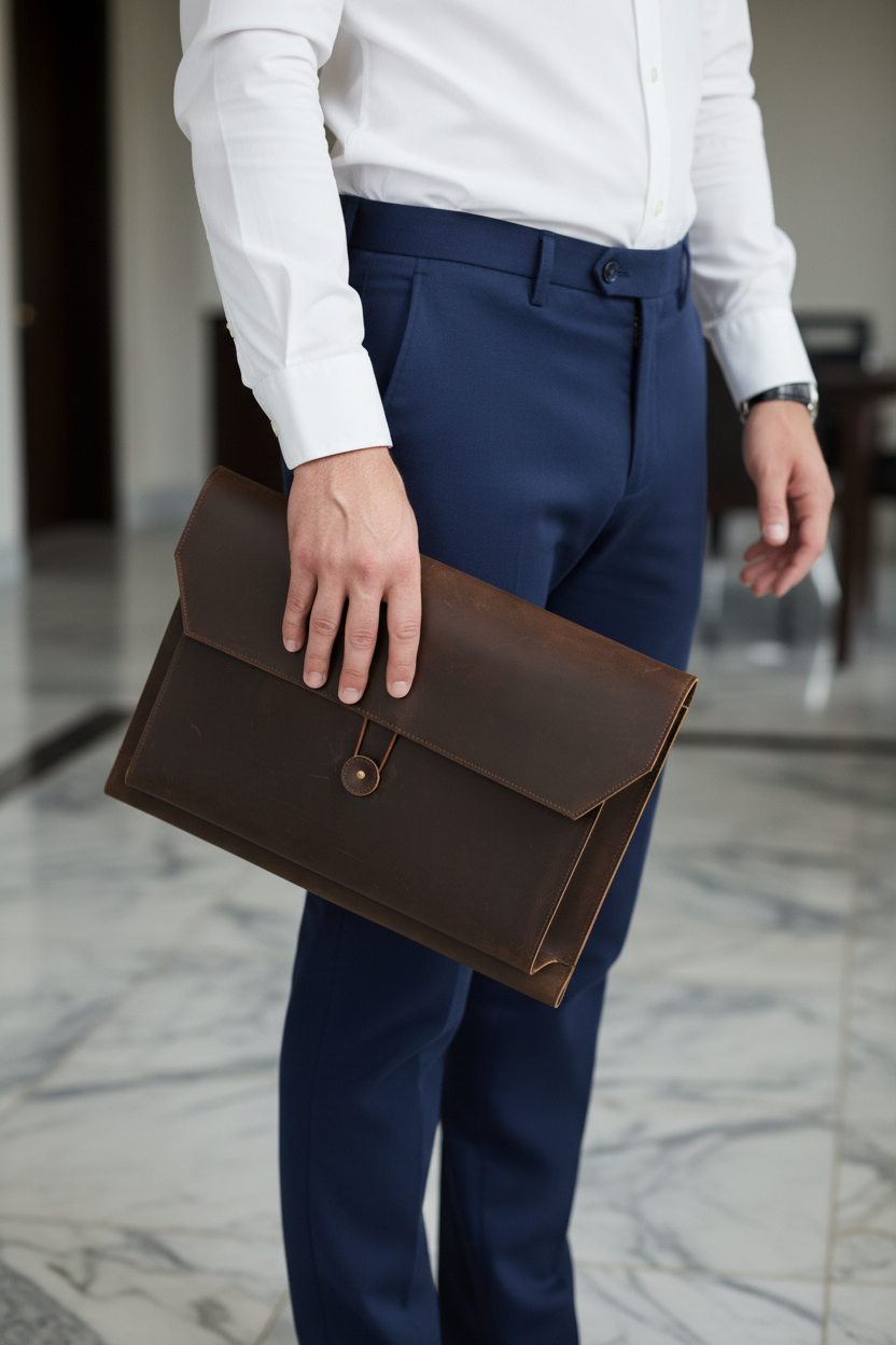 Kifaru Leather Commander Sleeve Bag
